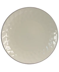 Elama Tahitian Sand Salad Plates, Set of 6