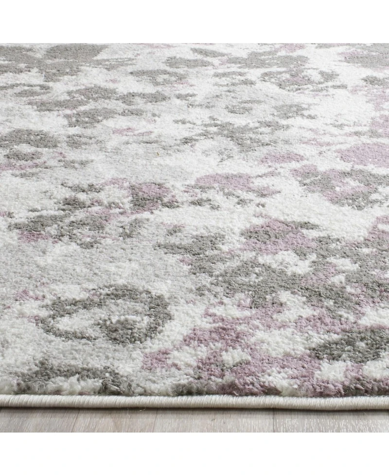 Safavieh Adirondack Ivory and Purple 8' x 10' Area Rug