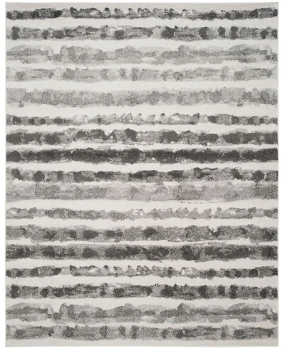 Safavieh Adirondack 126 Ivory and Charcoal 8' x 10' Area Rug