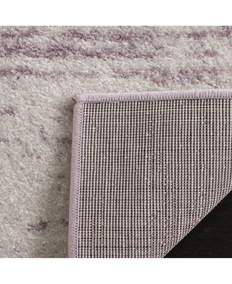 Safavieh Adirondack 113 Cream and Purple 5'1" x 7'6" Area Rug