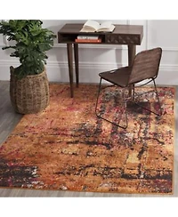 Safavieh Monaco Mnc221 Brown Area Rug