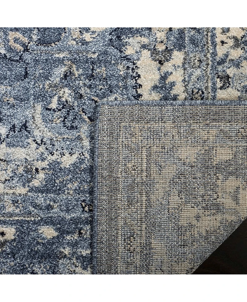 Safavieh Charleston CHL411 Navy and Creme 5'3" x 7'6" Area Rug