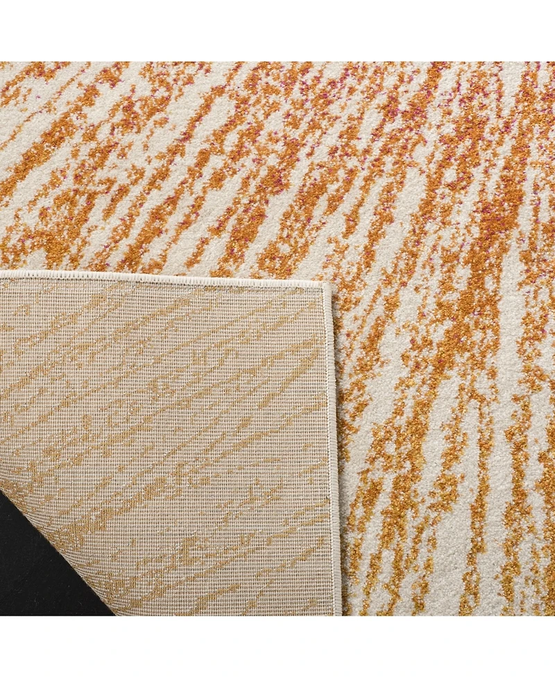 Safavieh Evoke EVK228 Fuchsia and Cream 5'1" x 7'6" Area Rug