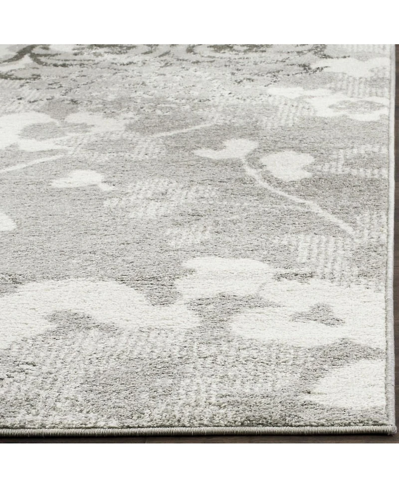 Safavieh Adirondack Silver and Ivory 5'1" x 7'6" Area Rug
