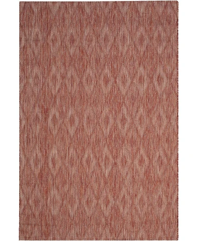 Safavieh Courtyard CY8522 Red 5'3" x 7'7" Outdoor Area Rug