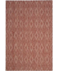 Safavieh Courtyard CY8522 Red 5'3" x 7'7" Outdoor Area Rug