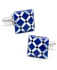 Mother of Pearl Diamond Cufflinks