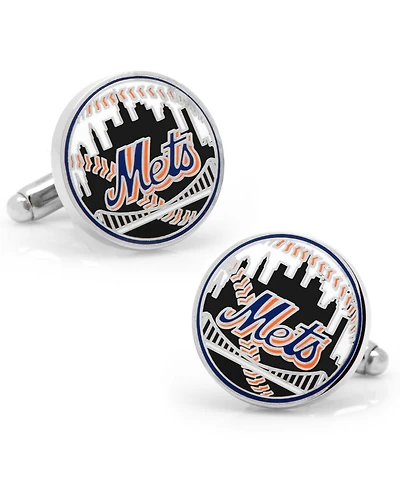 New York Mets Baseball Cufflinks