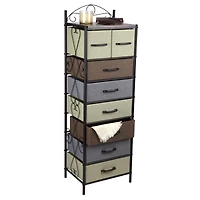 Household Essentials 8-Drawer Victorian Tower