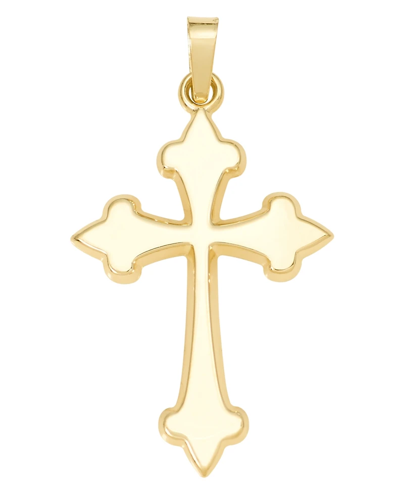 Cross Pendant in 14k Yellow Gold
