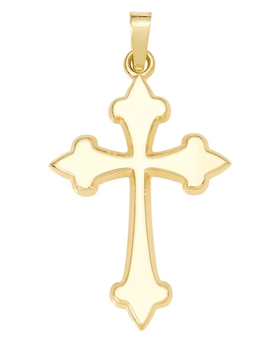 Cross Pendant in 14k Yellow Gold