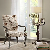 Bridgitte Fabric Accent Chair