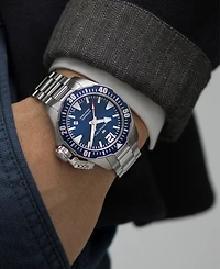 Hamilton Men's Swiss Automatic Khaki Frogman Stainless Steel Bracelet Watch 42mm H77705145