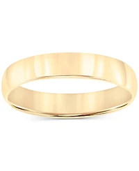 14k Gold 4mm Wedding Band