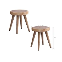Tavion Set of 2 Dining Stools