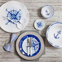 Q Squared Portsmouth Melamine Dinnerware Collection