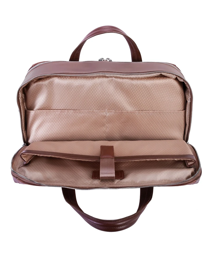 McKlein Harpswell, 17" Dual Compartment Laptop Briefcase