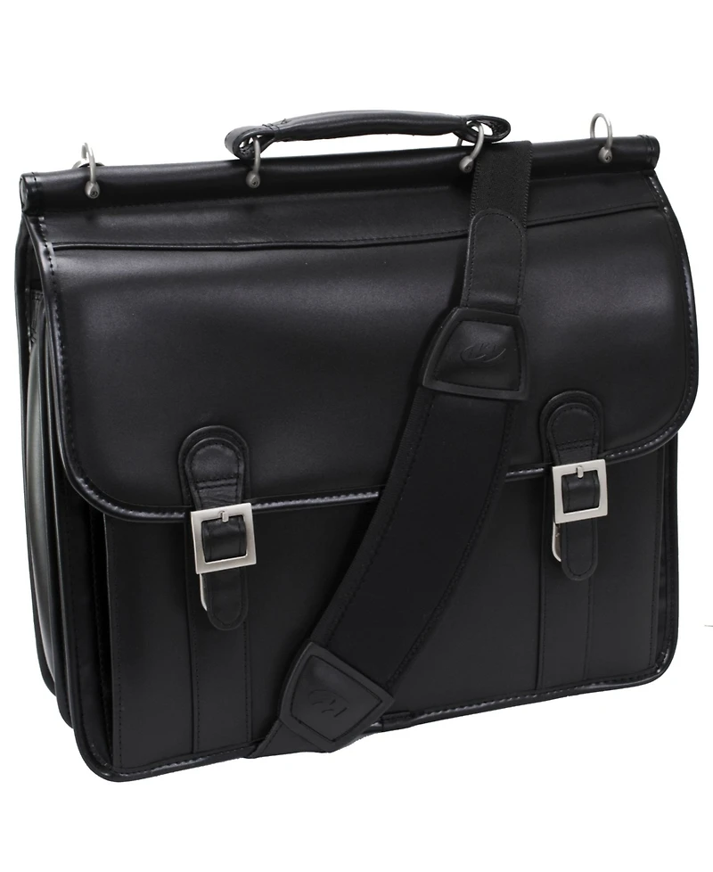Mcklein Halsted 15" Double Compartment Laptop Briefcase