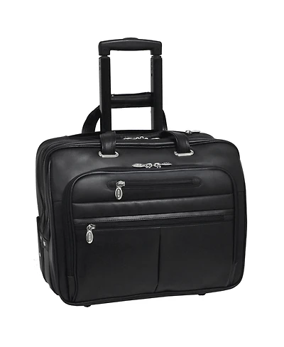 Mcklein Wrightwood Wheeled Laptop Briefcase