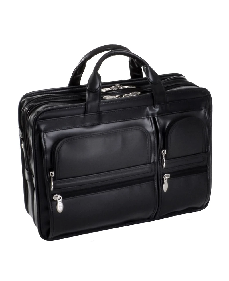 Mcklein Hubbard Double Compartment Laptop Briefcase