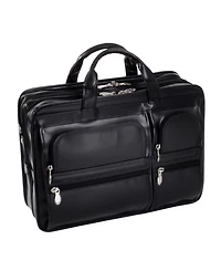 Mcklein Hubbard Double Compartment Laptop Briefcase