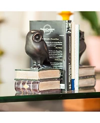 Danya B. Owl on Books Bookend Set