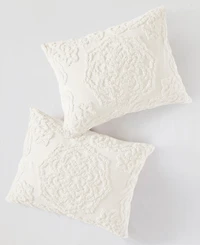 Madison Park Laetitia Medallion Fringe 3-Pc. Quilt Set, King/California King