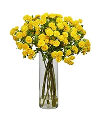 Nearly Natural Japanese Silk Flower Arrangement