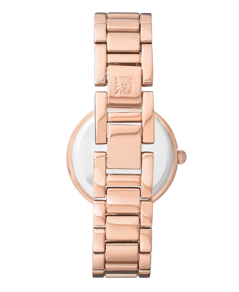 Anne Klein Sunray Dial with A Genuine Diamond Watch