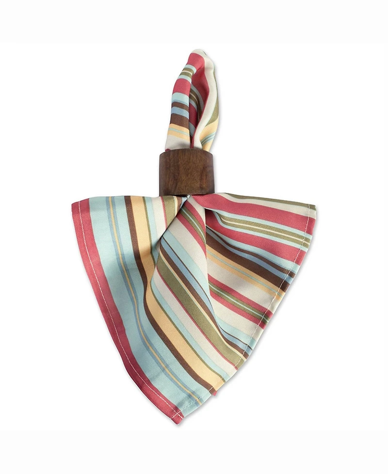 Summer Stripe Outdoor Napkin Set of 6