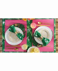Banana Leaf Outdoor Table cloth 60" X 84"
