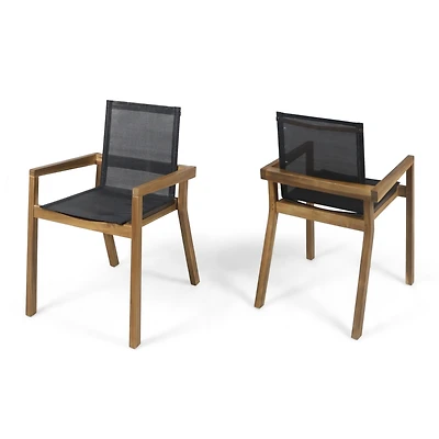 Belfast Outdoor Dining Chair, Set of 2