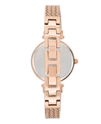 Anne Klein Sunray Dial with Premium Crystals Watch