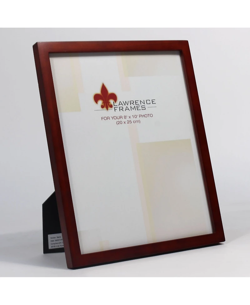 Lawrence Frames Walnut Wood Picture Frame - Gallery Collection - 8" x 10"