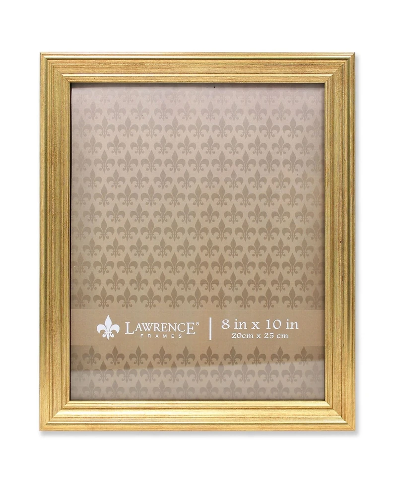 Lawrence Frames Sutter Burnished Gold Picture Frame