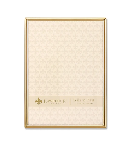 Lawrence Frames Simply Gold Metal Picture Frame - 5" x 7"