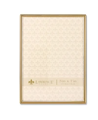 Lawrence Frames Simply Gold Metal Picture Frame - 5" x 7"