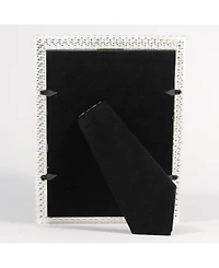 Lawrence Frames Juliet Silver Metal Frame with Crystals - 5" x 7"