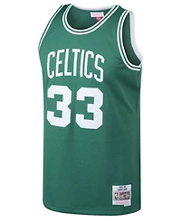 Mitchell & Ness Big Boys Larry Bird Boston Celtics Hardwood Classic Swingman Jersey