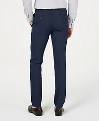 Kenneth Cole Reaction Men's Gabardine Skinny/Extra-Slim Fit Performance Stretch Flat-Front Dress Pants
