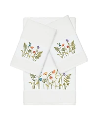 Linum Home Turkish Cotton Serenity -Pc. Embellished Towel Set