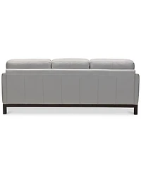 Closeout! Virton 87" Leather Sofa, Created for Macy's