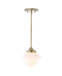 Jonathan Y Kurtz 7.2" Adjustable Drop Led Pendant