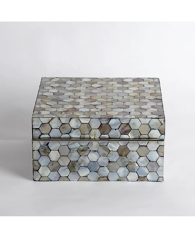 Global Views Mother of Pearl Box Medium