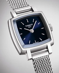 Tissot Women's Swiss T-Lady Lovely Stainless Steel Mesh Bracelet Watch 20mm