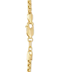 Italian Gold Box 20" Chain Necklace in 14k Gold