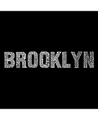 La Pop Art Mens Premium Blend Word T-Shirt - Brooklyn Neighborhoods