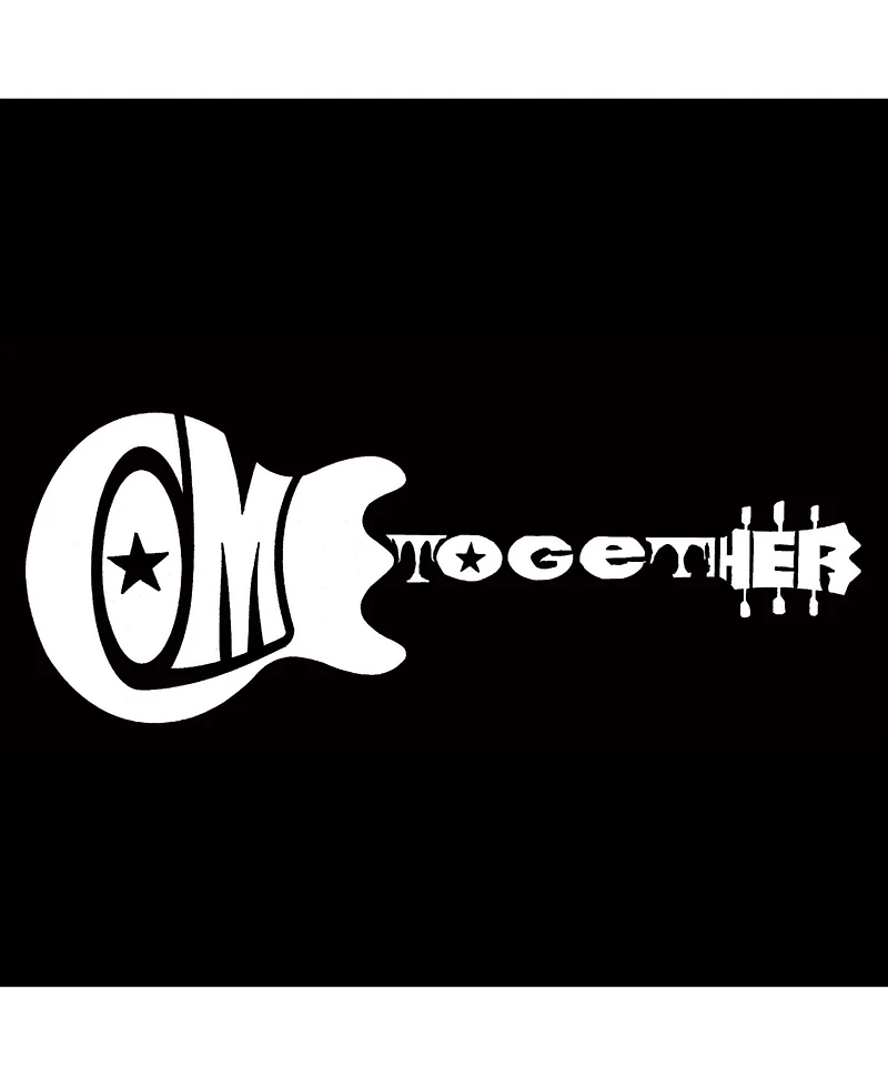 La Pop Art Mens Premium Blend Word T-Shirt - Come Together