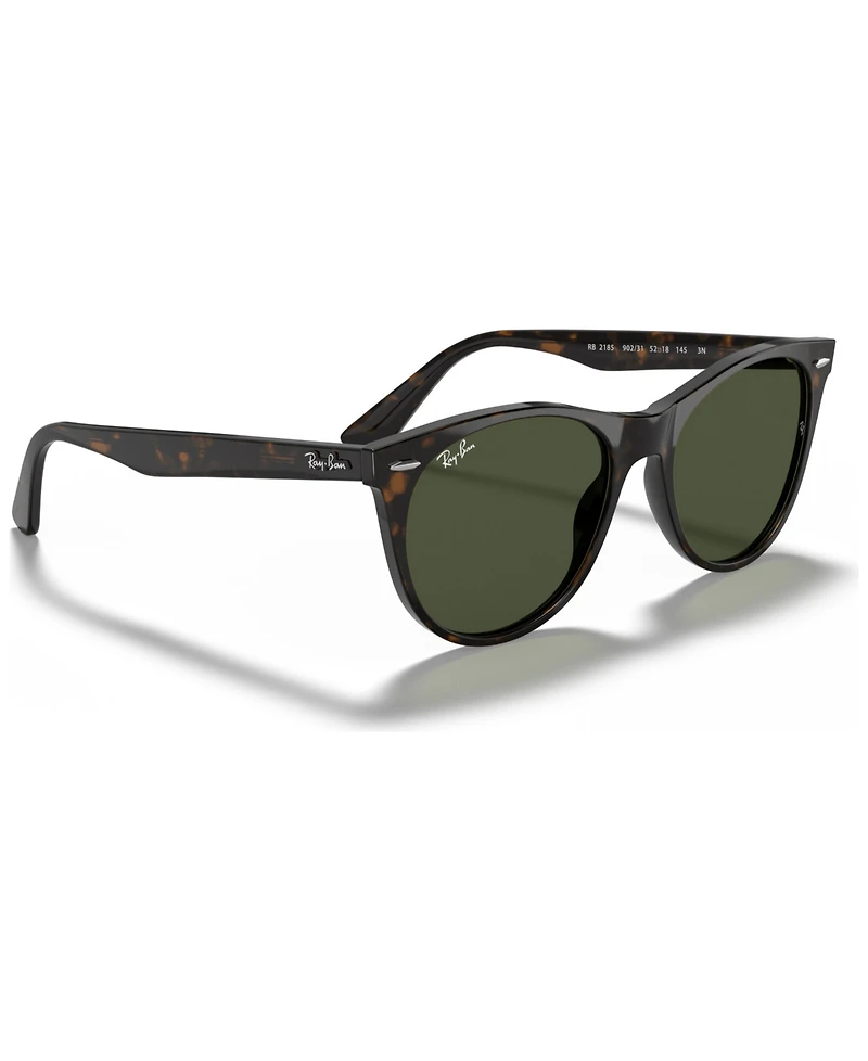Ray-Ban Unisex Sunglasses, RB2185 Wayfarer Ii Classic - Havana