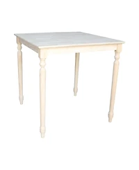 International Concepts Solid Wood Top Table